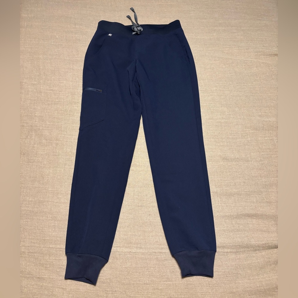 Zamora Casual‎ Scrub Pant- Navy